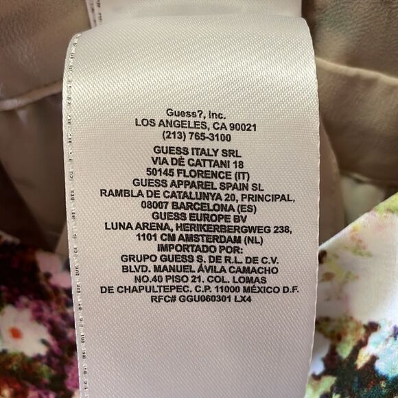 Guess Watercolor Floral Halter Maxi Dress - Picture 12 of 14